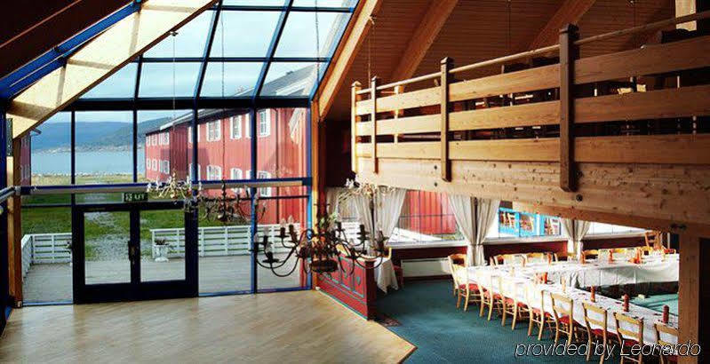 Hotel Fjordgaarden Mo Mo i Rana Restaurace fotografie