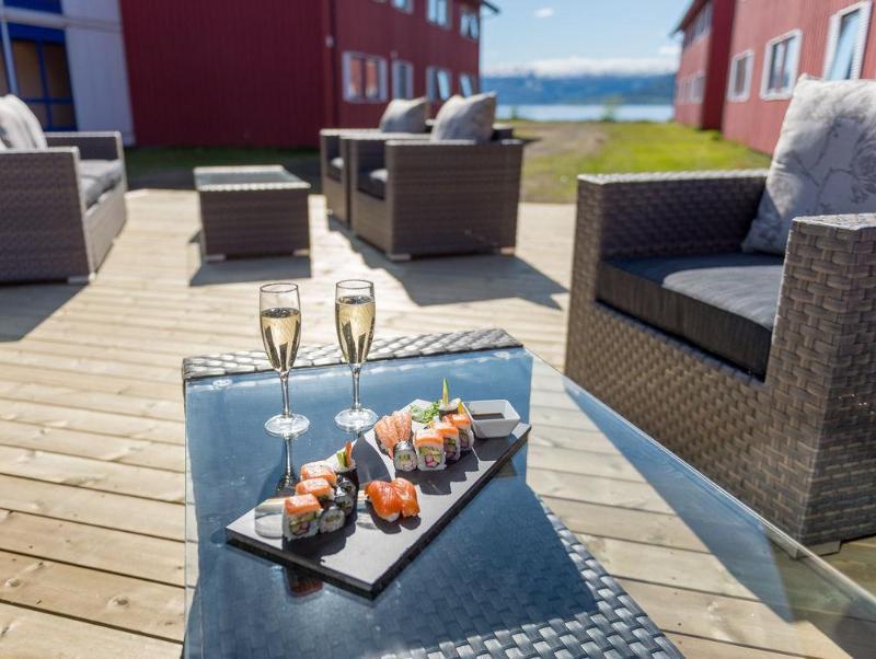 Hotel Fjordgaarden Mo Mo i Rana Exteriér fotografie